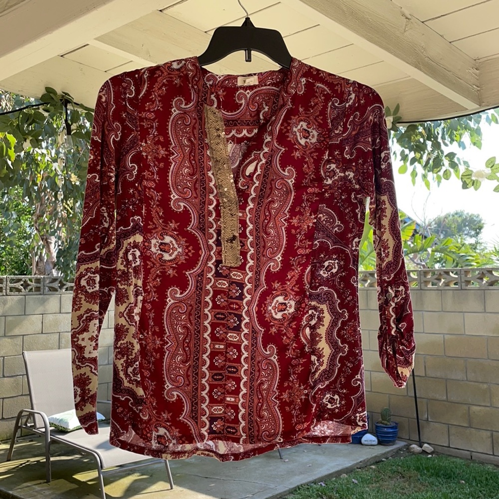 From Anthropologie, only worn once
